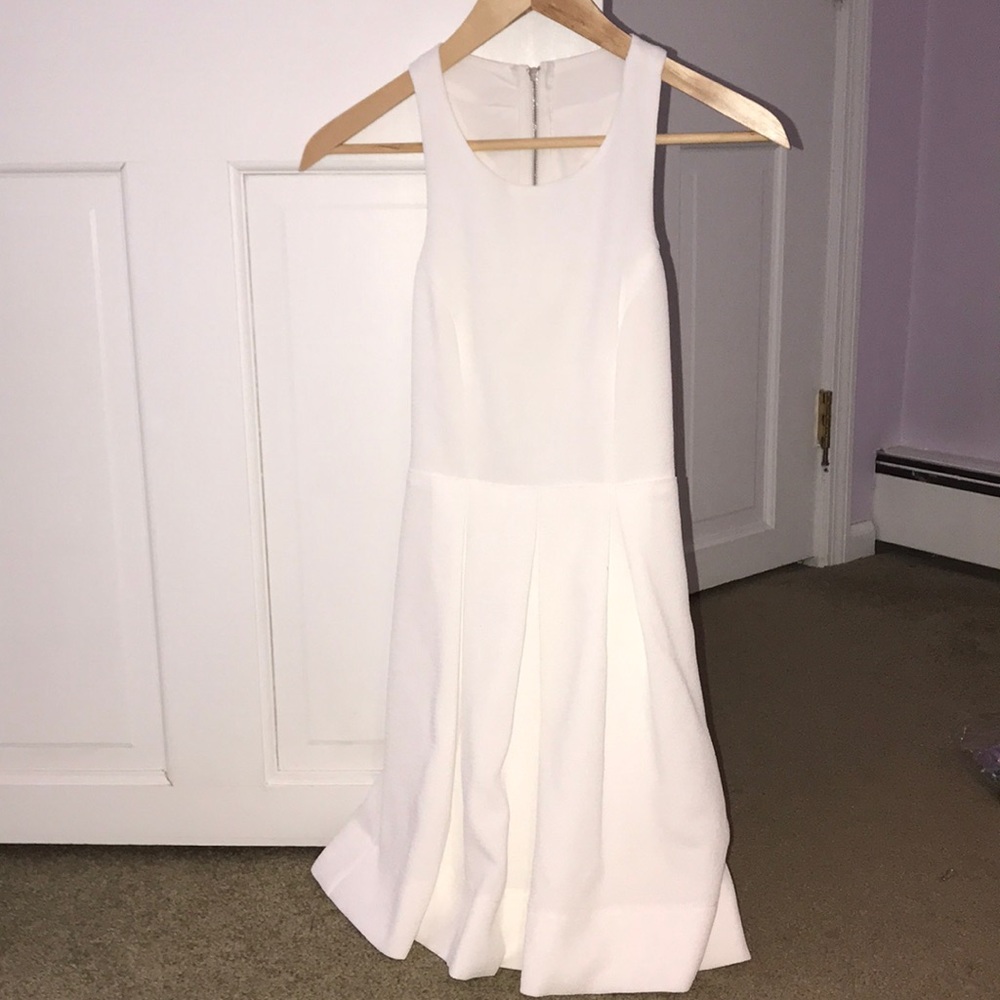 white dress